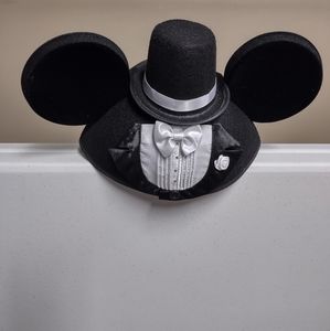 Disney Tuxedo Ear Hat (NWOT)